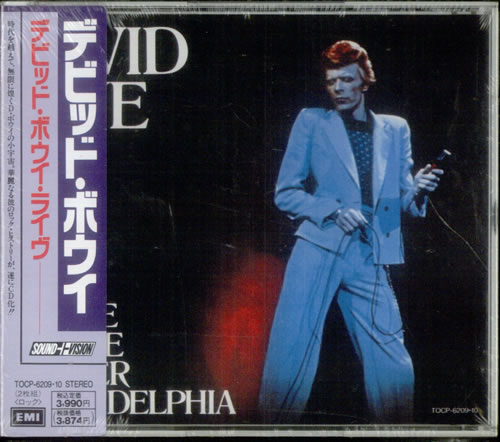 David Bowie David Live Japanese 2 CD album set (Double CD